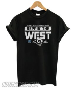 2018 Nfc West Division Champions Reppin The West smooth T-Shirt