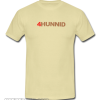 4HUNNID smooth T Shirt