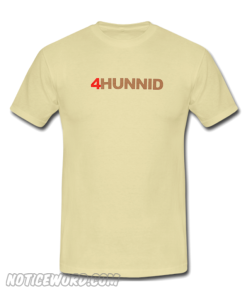 4HUNNID smooth T Shirt