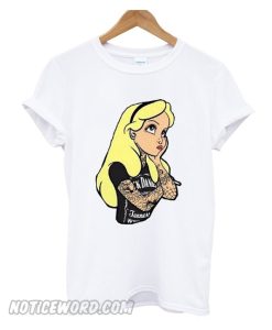 Alice Wonderland Tattoo Punk Retro smooth T Shirt