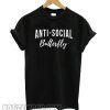 Anti-Social Butterfly Black smooth T shirt