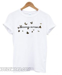 Antisocial Butterfly smooth T shirt