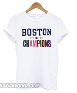 BOSTON City of Champion smooth T shirt