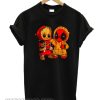 Baby Groot And Deadpool smooth T-Shirt