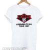 Beastie Boys Licensed To Ill Tour 1987 smooth T shirt