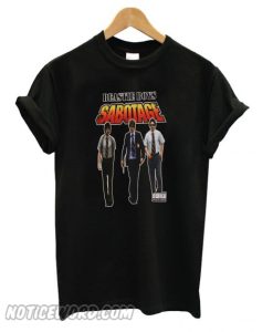 Beastie Boys Sabotage Black smooth T shirt