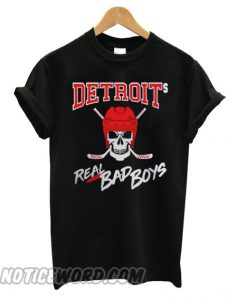 Beautiful Detroits Real Bad Boys Hockey smooth T shirt