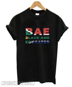 Black Educated smooth T-Shirt