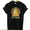 Buddha Im mostly peace love and light and a little go fuck yourself retro smooth T-shirt