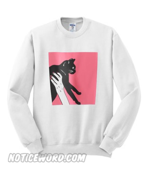 Cat Print smooth Sweatshirt