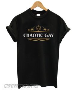 Chaotic Gay Alignment Dungeons and Dragon smooth T-Shirt