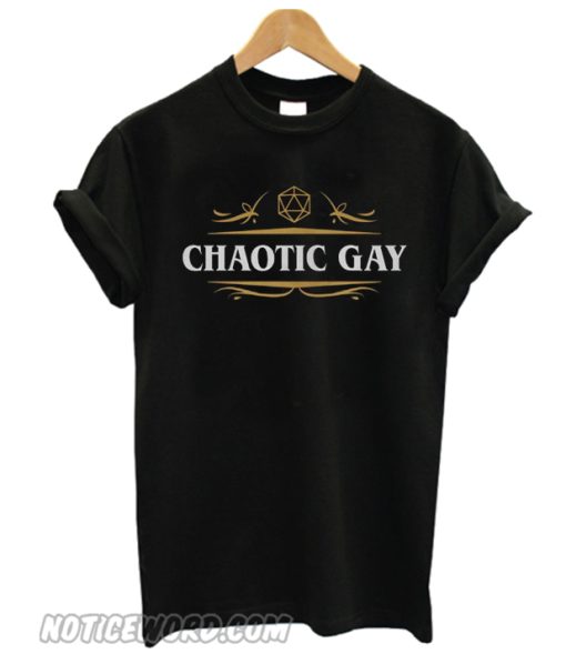 Chaotic Gay Alignment Dungeons and Dragon smooth T-Shirt