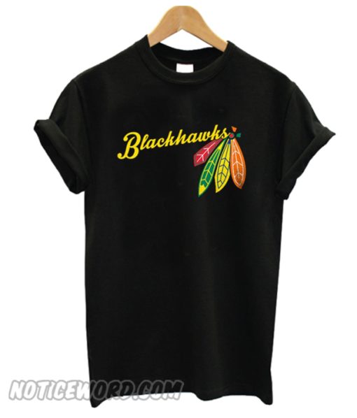 Chicago Blackhawks Black smooth T-Shirt