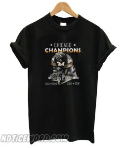 Chicago champions bear 34 2005 2006 2010 2018 smooth shirt