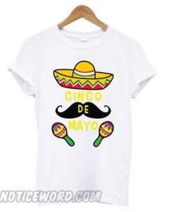 Cinco de Mayo White smooth T shirt