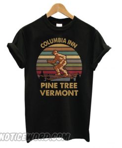 Columbia Inn pine tree Vermont smooth T shirt