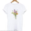 Crystal Flower Bouquet smooth T shirt