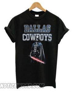 Dallas Cowboys Youth Black Vader Presence Star Wars smooth T shirt