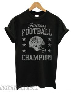 Fantasy Football #1 Champion Black smooth T shirt