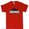 Fortnite Red smooth T-Shirt