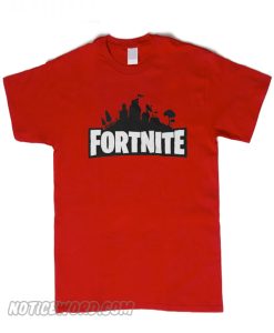 Fortnite Red smooth T-Shirt