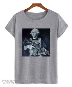 George Washington 1776 Constitution NRA Rifle Funny Gun Rights smooth T-Shirt