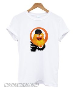 Gritty Philadelphia Flyers logo smooth T-shirt