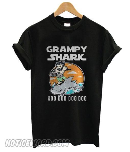 Grumpy Shark Doo Doo Doo Doo smooth T-shirt