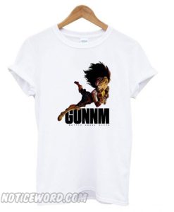 Gunnm Fighter White smooth T shirt