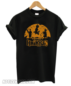 Haikyuu black smooth t-shirt