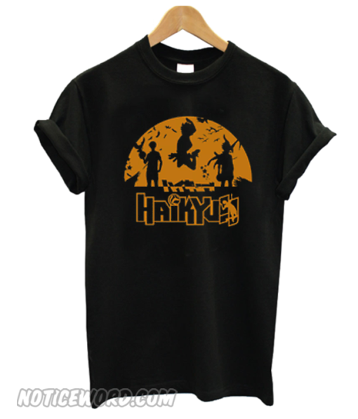 Haikyuu black smooth t-shirt