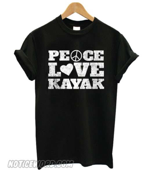 Hippie Kayaker Design smooth T-Shirt