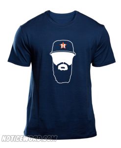 Houston Astros Style Dallas Keuchel Beard smooth T-Shirt