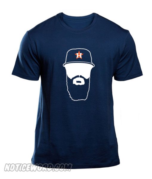 Houston Astros Style Dallas Keuchel Beard smooth T-Shirt