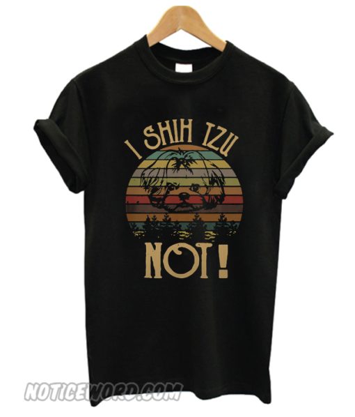 I Shihtzu not vintage smooth T-shirt