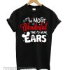 It’s the most wonderful time to wear ears smooth T shirt