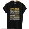 January Born in January smooth T-Shirt