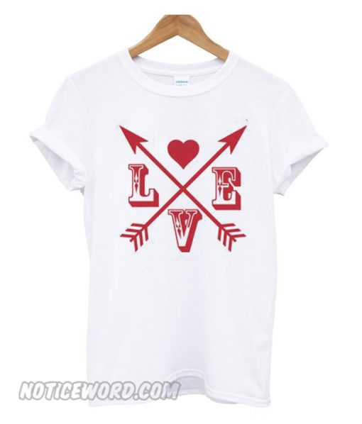 LOVE Arrows Valentine's Day smooth T-Shirt