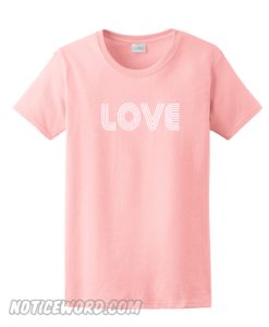 Love Retro smooth T-Shirt