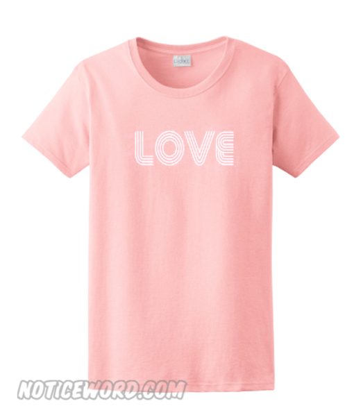 Love Retro smooth T-Shirt