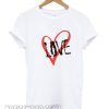 Love symbol on Valentine smooth T-Shirt