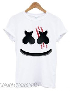 Marshmello camiseta hombres imprimir smooth T shirt