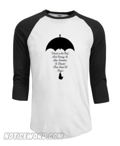 Mary Poppins Baseball smooth T Shirt