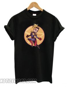 Mayma Captain Marvel smooth T shirt