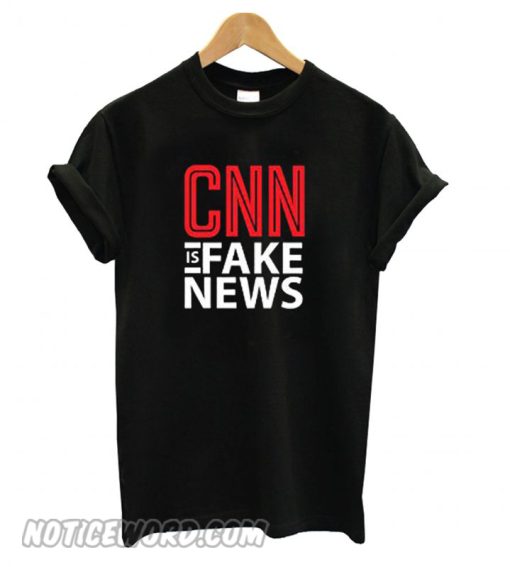 Men’s CNN is Fake News smooth T shirt