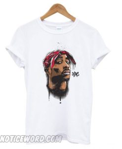 Men’s Print Tupac 2pac smooth T shirt