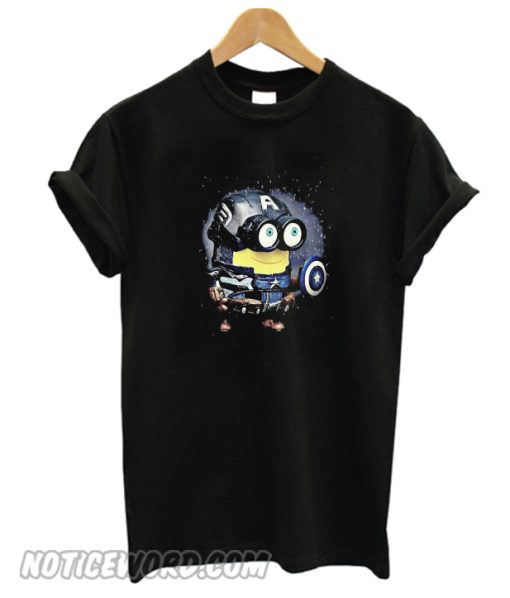 Minions Captain America smooth T-shirt