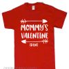 Mommy's Valentine Monogramed Name smooth T-Shirt