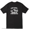 Motorcycle Black smooth T-Shirt