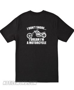 Motorcycle Black smooth T-Shirt